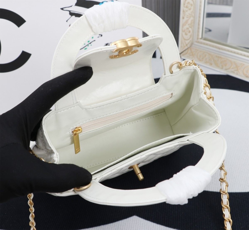 Ch**el top handle bags